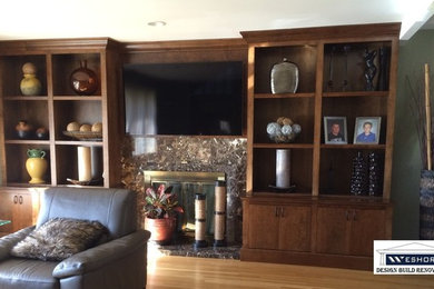 Build Ins., around fireplace in Mount Prospect, il.
