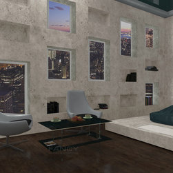 TACOMA GLASS COFFEE TABLE - Furniture