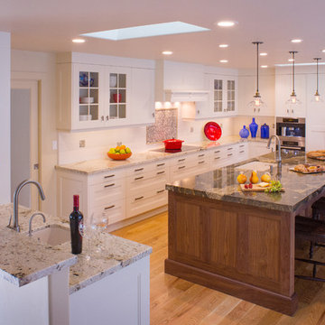 Modern Colonial Kitchen in Santa Cruz, CA