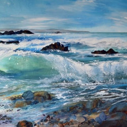October Light, Duckpool North Cornwall - Fine Art Prints