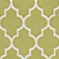 Vibe Ashbury Mosiac Field in Key Lime - Tile