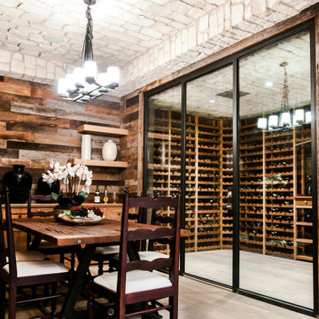 EuroLIne Steel Windows & Doors Wine Cellar
