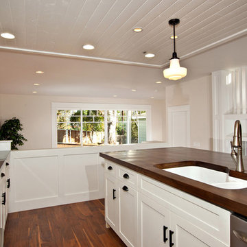 Birch White Shaker Wood Countertop