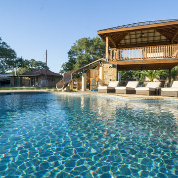 Ruby Ranch Pool w/Waterslide (Cedar)