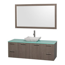 Gray Oak Bathroom Vanities - Bathroom Vanities And Sink Consoles