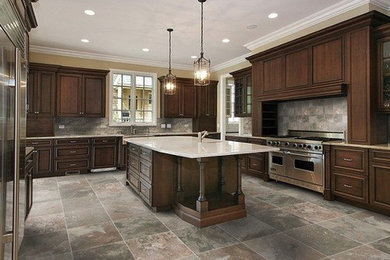 Kitchen - traditional kitchen idea in Salt Lake City