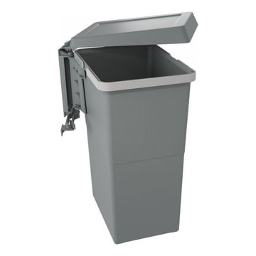 Door-mounted automatic opening trash can SWING 2.0, 25qt (24lt) bin