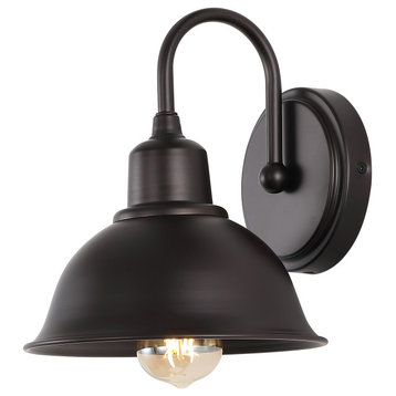 Frisco Farmhouse Iron LED Vanity, Oil Rubbed Bronze, Number of Heads: 1