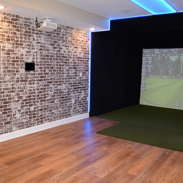 Bar and indoor Golf Simulator