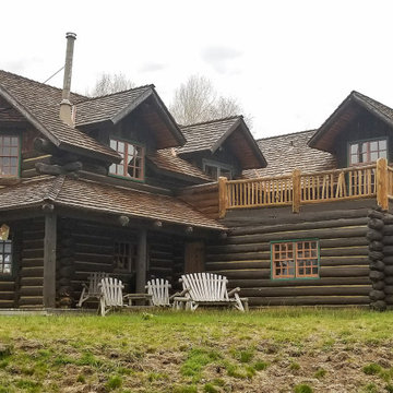 Vandevert Ranch Historic Homestead with NanaWall Aluminum Clad Folding Doors