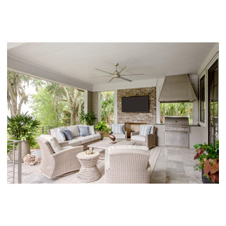 Kiawah Island Coastal Elegance - Beach Style - Patio - Charleston - by ...