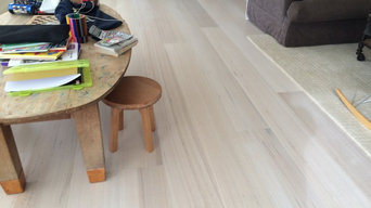 White wash Tas oak timber flooring