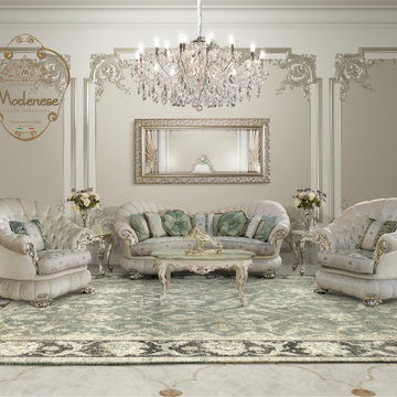 Italian Furniture by Modenese Gastone - Interior Element with Imprint of Luxury