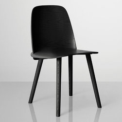 Black Nerd Chair by David Geckeler for Muuto - Dining Chairs