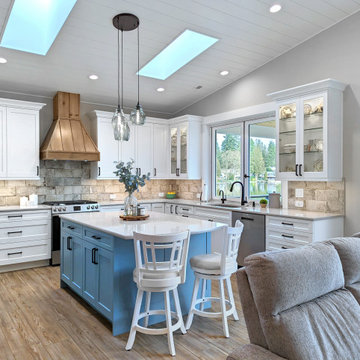 (Custom Home) The New Lake House with Old Sentimental Materials