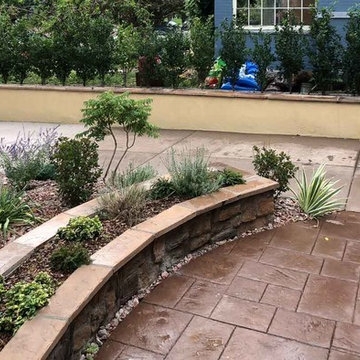 A Tired Landscape Gets Reinvigorated + Becomes A Relaxing Oasis: Now + Then