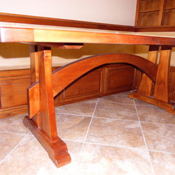 Cherry Trestle Dining Table - Products