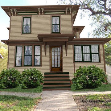 1904 Italianate Paint Colors and Clean-up