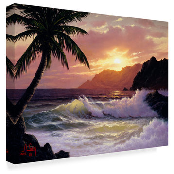 "Tropical Coast 2" by Anthony Casay, Canvas Art, 24"x18"