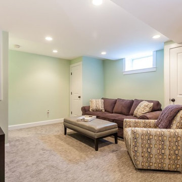 Basement Lounge and Seating Area – Newburyport MA