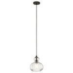 Kichler - Mini Pendant 1-Light, Olde Bronze - At Kichler, we've been shedding light on what's important since 1938 by creating dependable, high-quality fixtures. Even as a global brand, we focus on building and strengthening relationships with not only customers and professionals, but with homeowners who choose our products for their homes. We offer more than 3,000 trend-right decorative lighting, landscape lighting and ceiling fan products in innumerable styles to enhance everything you do and show everyone you love in the best possible light.