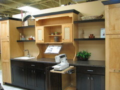 DIY Under Cabinet Cookbook or iPad Shelf