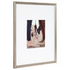 Adlynn Photo Frame Set, Silver, 16x20 Matted to 8x10