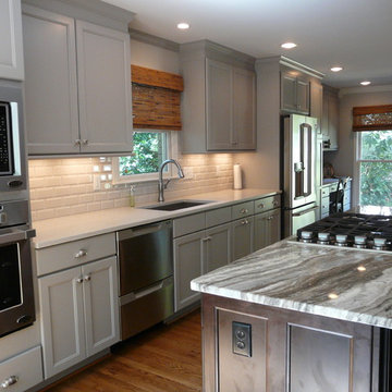 Dove Gray kitchen- Lovette Construction