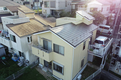 横浜にあるトラディショナルスタイルのおしゃれな家の外観の写真