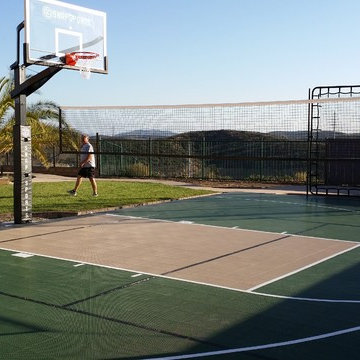 SnapSports® - San Diego Home Backyard Court