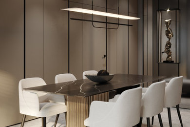 Дизайн интерьера трехкомнатной квартиры в ЖК Futurist