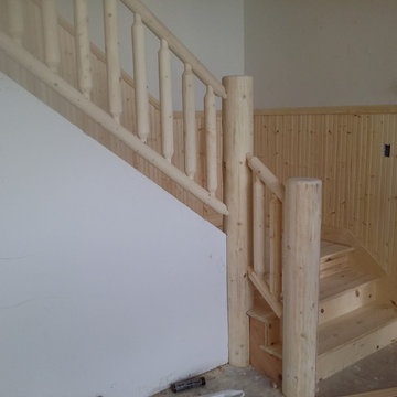 Log Railing