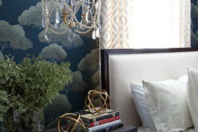 Transitional bedroom photo in Baltimore