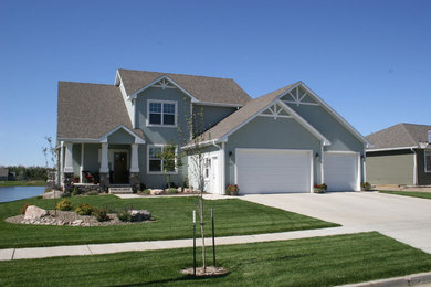 Craftsman exterior home idea in Other