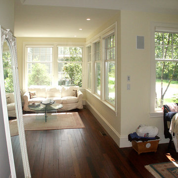 Milton: new home; shingle style