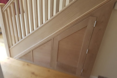 New Oak Staircase With Built In Storage