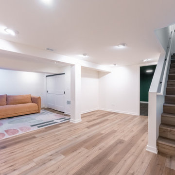 Luxury Basement Finishing Chicgo I $150K Moder Transformation