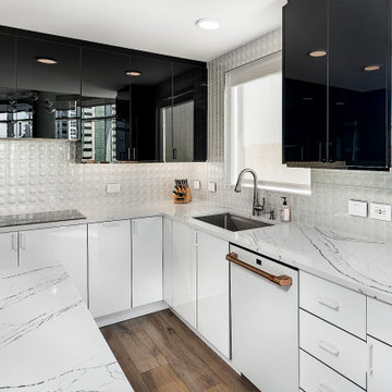 Small Contemporary Kitchen Design Charlotte, NC