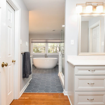 Transitional Bathroom Remodel Midlothian, VA