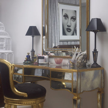 Detail of Mirrored Vanity