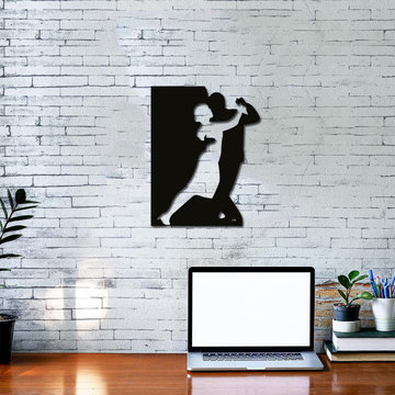 Couple dance wall art