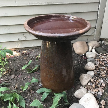 Rustic Bird Bath