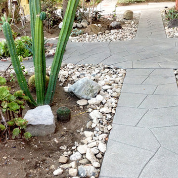 Walkways Installation--Stamped Concrete