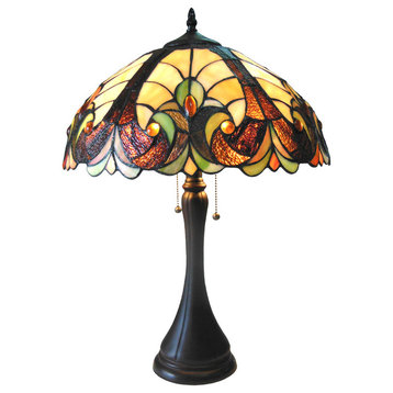 Amor 2-Light Victorian Table Lamp