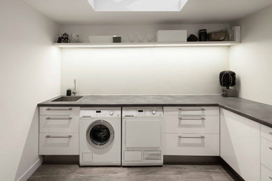A LIGHT AND BRIGHT LAUNDRY OR UTILITY ROOM