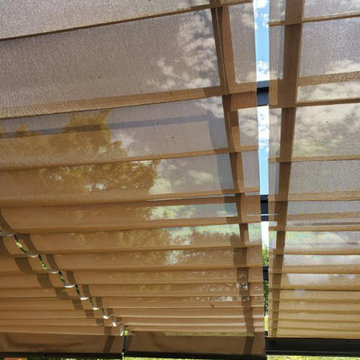 Roman Shade Canopy