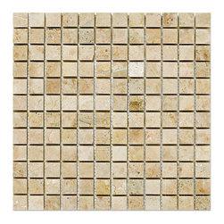 1x1 Cappuccino Polished Mosaic - Home Accessories & Decor