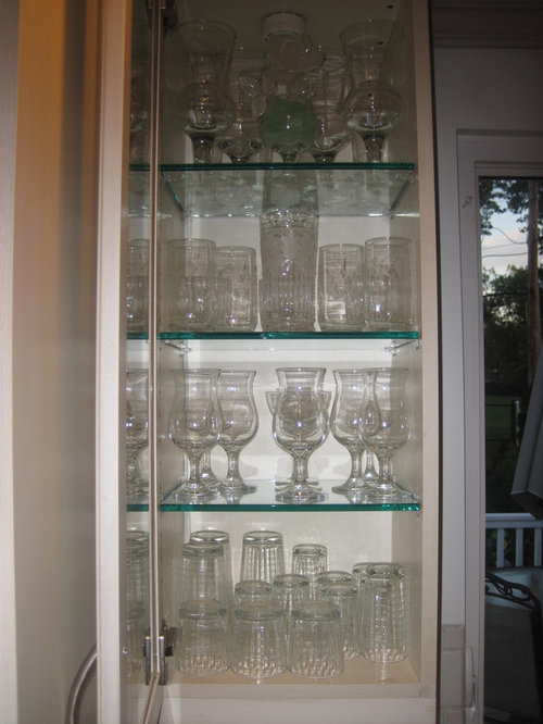 Glass Shelving Cabinet Top Ers 51, Hutch Glass Shelves