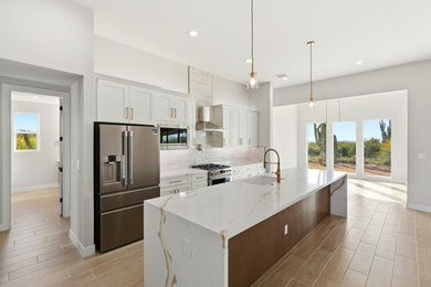 Trendy kitchen photo in Phoenix