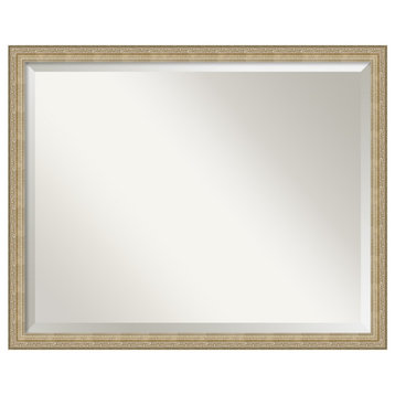 Paris Champagne Beveled Wall Mirror - 30 x 24 in.